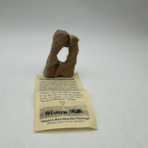 Kanab Goldenstone Sandstone Arch For Display/Decor 4" Tall